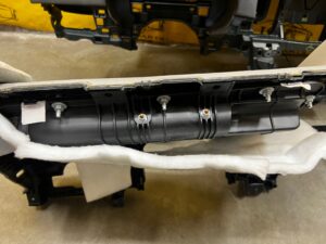 DESKA KONSOLA PODUSZKI AIRBAG PASY ALPACA GRAY 7 OSÓB MERCEDES GL X166