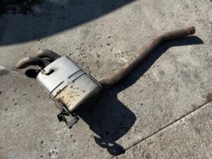 RURA WYDECHOWA WYDECH TŁUMIK KOŃCOWY MERCEDES GL X166 3.0 CDI 350 BLUETEC