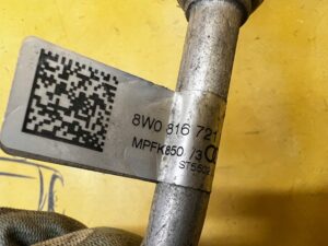 PRZEWÓD RURA RURKA WĄŻ KLIMATYZACJI AUDI A4 B9 2.0 TDI
