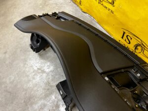 DESKA KONSOLA CZARNA SKÓRA AIRBAG PASAŻERA PORSCHE PANAMERA 970 I LIFT LHD