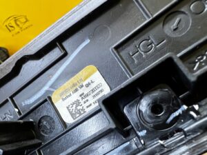 DEKOR OSŁONA LISTWA DRZWI DREWNO LED PRZÓD LEWY MERCEDES GL X166