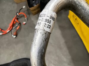 PRZEWÓD RURA RURKA WĄŻ KLIMATYZACJI TOYOTA AURIS II