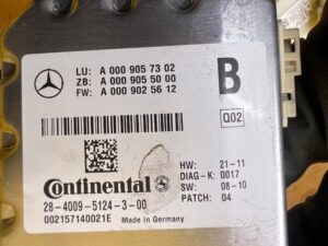 KAMERA ASYSTENT PASA RADAR SZYBY PRZÓD MERCEDES GL X166