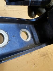 KOMPLET ZAWIASY DRZWI TYŁ LEWY TOYOTA AURIS II