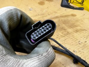 WIĄZKA INSTALACJA CZUJNIKÓW PARKOWANIA PDC PORSCHE PANAMERA 970 I LIFT