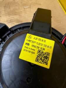 DMUCHAWA WENTYLATOR NAGRZEWNICY MERCEDES A W177