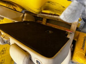 KOMPLET FOTELE KANAPA LEWY PRAWY TYŁ 2 RZĄD MERCEDES GLS X166