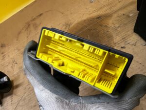 NIE WYSTRZELONY SENSOR MODUŁ AIRBAG PODUSZEK POWIETRZNYCH MERCEDES GL X166