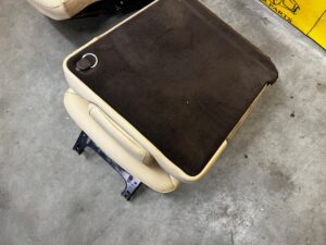 KOMPLET FOTELE KANAPA LEWY PRAWY TYŁ 3 RZĄD MERCEDES GLS X166