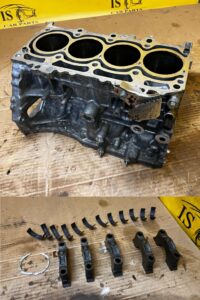 BLOK SILNIKA SŁUPEK PANEWKI TOYOTA RAV4 V 2.5 HYBRID XA25A