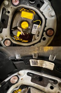 KIEROWNICA SKÓRA MULTIFUNKCJA MANETKI ŁOPATKI MERCEDES A W177 A35 AMG