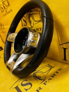 KIEROWNICA SKÓRA MULTIFUNKCJA MANETKI ŁOPATKI MERCEDES A W177 A35 AMG