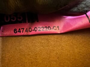 TAPICERKA BOCZEK BAGAŻNIKA TYŁ LEWY LEWA TOYOTA AURIS II HB