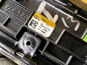 DEKOR OSŁONA LISTWA DRZWI DREWNO LED TYŁ LEWY MERCEDES GL X166