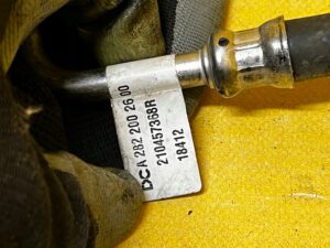 RURKA WĄŻ PRZEWÓD OLEJOWY TURBO TURBOSPRĘŻARKI RENAULT 1.3 TCE