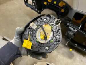 DESKA KONSOLA PODUSZKI AIRBAG PASY ALPACA GRAY 7 OSÓB MERCEDES GL X166