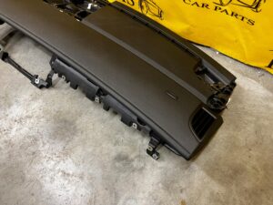 DESKA KONSOLA CZARNA SKÓRA AIRBAG PASAŻERA PORSCHE PANAMERA 970 I LIFT LHD