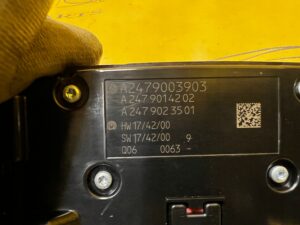 PRZEŁĄCZNIK PANEL STEROWANIA TOUCHPAD KONTROLER MERCEDES A W177