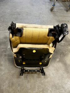 KOMPLET FOTELE KANAPA LEWY PRAWY TYŁ 3 RZĄD MERCEDES GLS X166