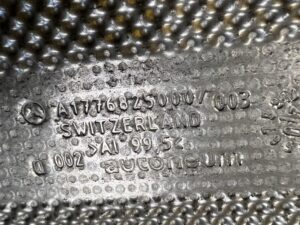 BLACHA OSŁONA TERMICZNA WYDECHU MERCEDES A W177 A45S A45 A35 2.0 B