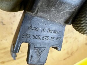 LISTWA KRATKI BOCZNEJ ZDERZAKA PRZÓD LEWA PORSCHE PANAMERA 970 I LIFT