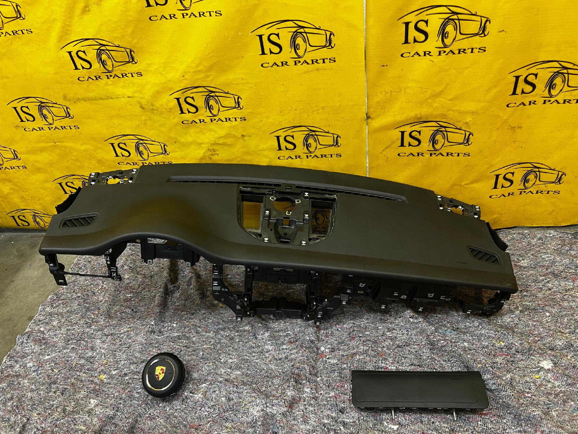KOMPLET DESKA KONSOLA PODUSZKI AIRBAG PASY PORSCHE MACAN 95B LHD