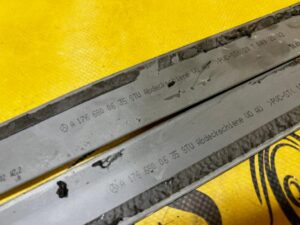 KOMPLET LISTWY LISTWA PROGOWE PROGOWA PRÓG PRZÓD AMG MERCEDES A W177 B W246