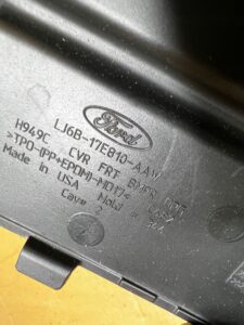 OSŁONA ZAŚLEPKA MASKOWNICA ZDERZAKA PRZÓD FORD ESCAPE MK4