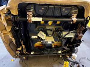 FOTEL PRZÓD PRAWY PASAŻERA AIRBAG ELEKTRYCZNY MERCEDES GLS X166