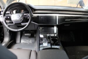 KOMPLET FOTELE PRZÓD TYŁ KANAPA BOCZKI AUDI A8 D5 LONG S-LINE BRĄZ