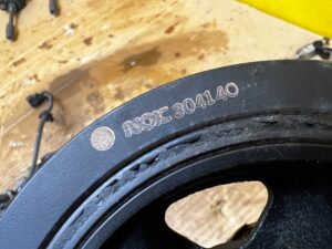 KOŁO PASOWE WAŁU KORBOWEGO TOYOTA RAV4 V 2.5 HYBRID