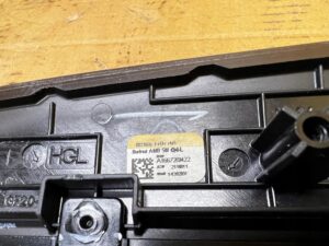 DEKOR OSŁONA LISTWA DRZWI DREWNO LED PRZÓD PRAWY MERCEDES GL X166