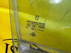 SZYBA DRZWI PRZÓD PRAWY AKUSTYCZNA PODWÓJNA KLEJONA PEUGEOT 508 I 2011R