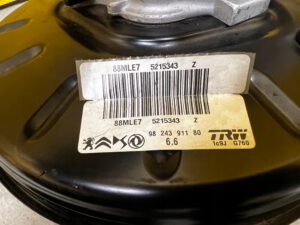 SERWO POMPA HAMULCOWE PEUGEOT 2008 II