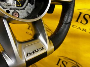 KIEROWNICA SKÓRA MULTIFUNKCJA MANETKI ŁOPATKI MERCEDES A W177 A35 AMG