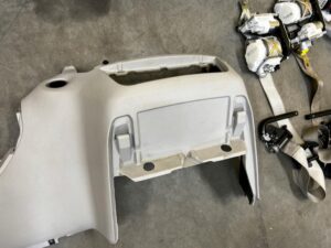 DESKA KONSOLA PODUSZKI AIRBAG PASY ALPACA GRAY 7 OSÓB MERCEDES GL X166