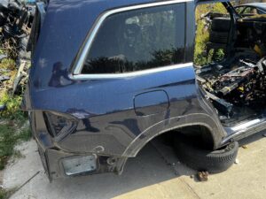 ĆWIARTKA BŁOTNIK PRÓG SŁUPEK TYŁ PRAWY MERCEDES GLS X166 890 2017R