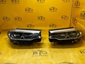 KOMPLET LAMPY REFLEKTORY PRZÓD BMW 5 G30 G31 M5 F90 ADAPTIVE FULL LED EU