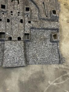 OSŁONA WYGŁUSZENIE WYCISZENIE DYWAN PODŁOGI TOYOTA RAV4 V EU