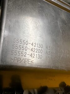 SCHOWEK PASAŻERA DESKI KONSOLI PRAWY TOYOTA RAV4 V EU