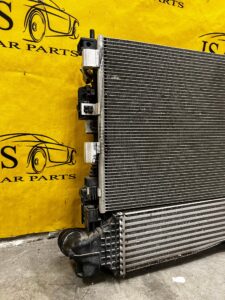 KOMPLET CHŁODNIC WODY KLIMATYZACJI WENTYLATOR FORD ESCAPE MK4 1.5 ECOBOOST