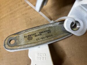 KOMPLET ZAWIASY DRZWI PRZÓD PRAWY MERCEDES GL X166 149