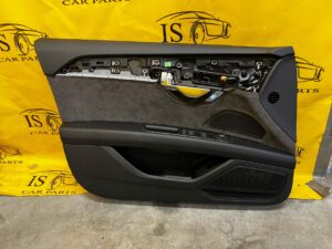 KPL FOTELE PRZÓD TYŁ KANAPA BOCZKI AUDI A8 D5 LONG PRZEDLIFT S-LINE BRĄZ EU