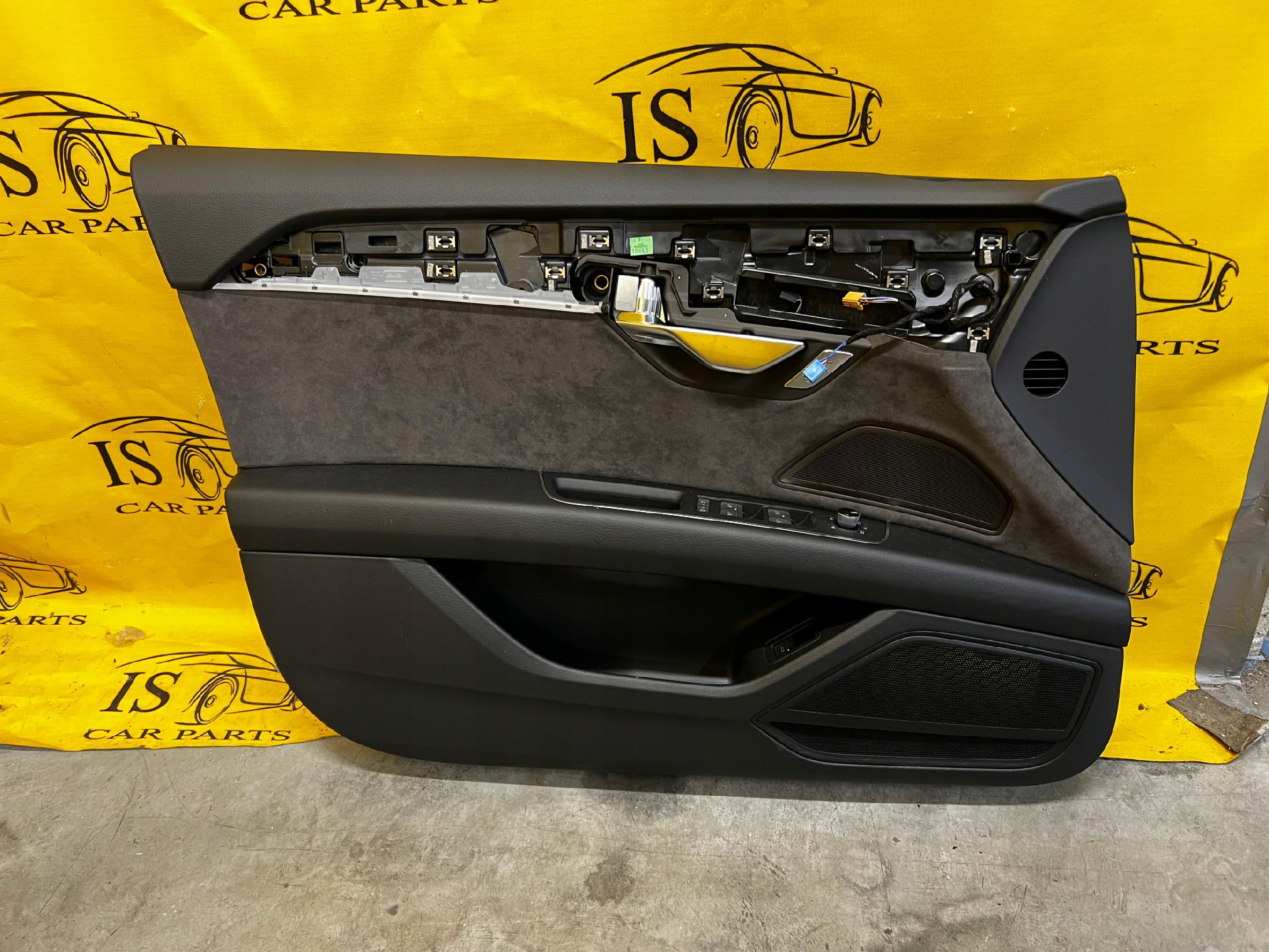 KPL FOTELE PRZÓD TYŁ KANAPA BOCZKI AUDI A8 D5 LONG PRZEDLIFT S-LINE BRĄZ EU