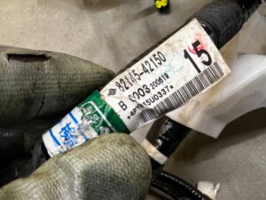 WIĄZKA INSTALACJA DESKI KONSOLI TOYOTA RAV4 V 2.5 HYBRID