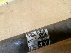 PÓŁOŚ TYŁ TYLNA PRAWY PRAWA TOYOTA RAV4 V 2.5 HYBRID AWD 4X4