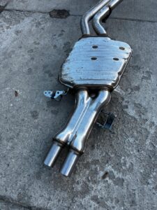 KOMPLET UKŁAD WYDECHOWY WYDECH TŁUMIK AKTYWNY AUDI A8 D5 LONG 3.0 TFSI