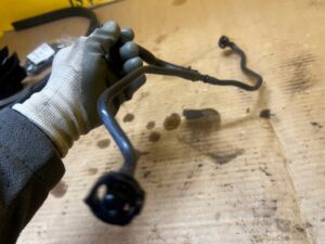 PRZEWÓD RURA WĄŻ ODPOWIETRZAJĄCY AUDI A8 D5 3.0 TFSI