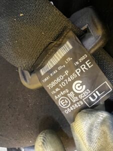 KOMPLET PASY BEZPIECZEŃSTWA PRZÓD TYŁ TOYOTA RAV4 V EU