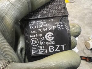 KOMPLET PASY BEZPIECZEŃSTWA PRZÓD TYŁ TOYOTA RAV4 V EU